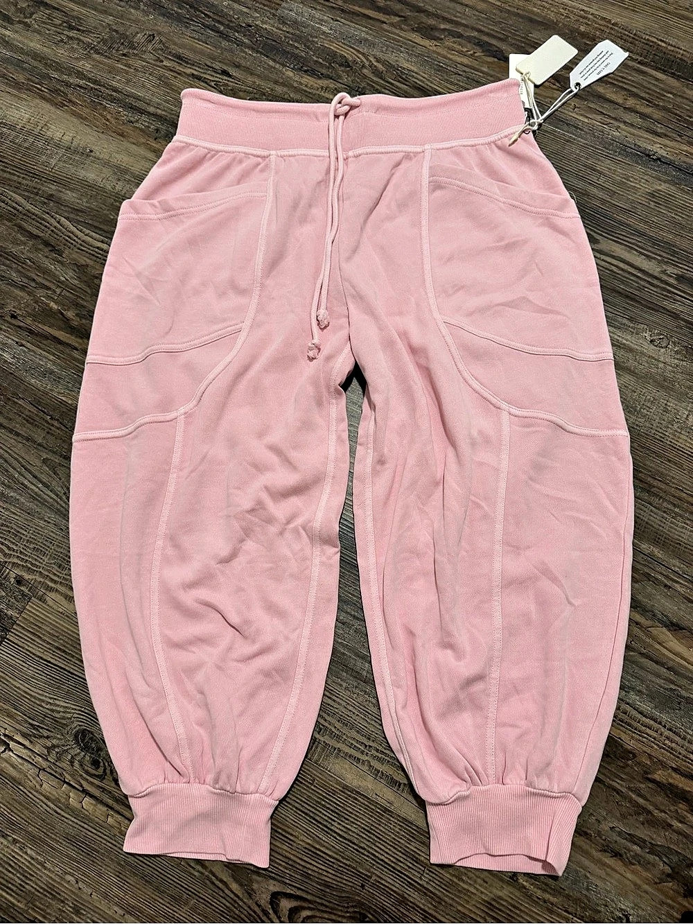 Anthropologie Daily Practice Pink Jogger Pants $60.00 Size Small NWT